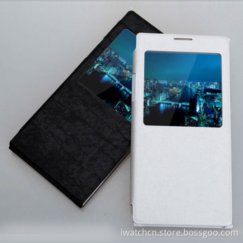 5.5inch HD Screen Mtk6582 Quad Core 3G Android Smart Mobile Phone Gyroscope Air Gesture Super Slim Alloy Case (Qk1)